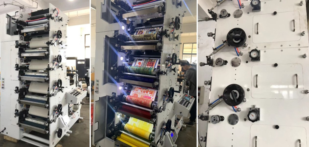 Флексопечатная машина RY6-450