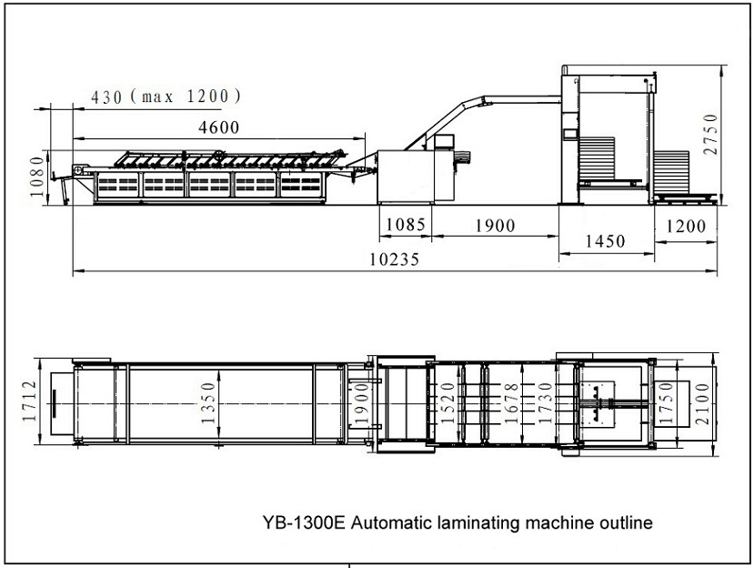 Схема оборудования YB-1300E